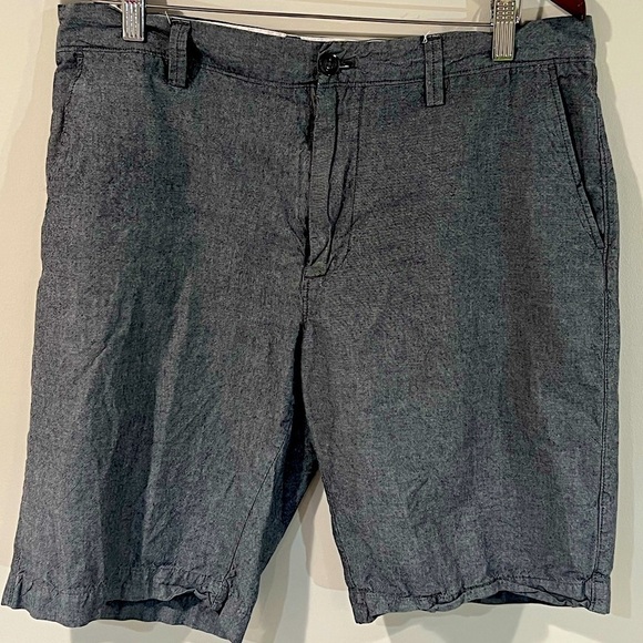 Men’s 34W J. Crew Heather Gray Light Charcoal Soft Cotton Classic Shorts EUC - Picture 1 of 6